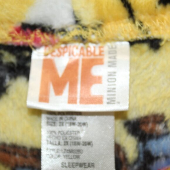 Despicable Me Minion Pajama Pants Size 2X - Picture 7 of 8